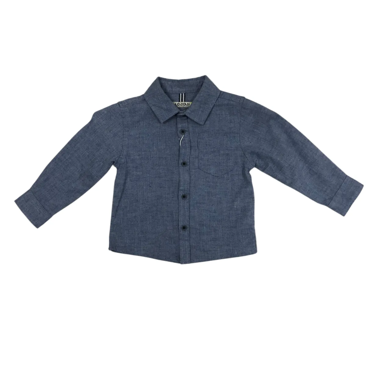 Camisa Azul Para Bebé Niño LOSAN