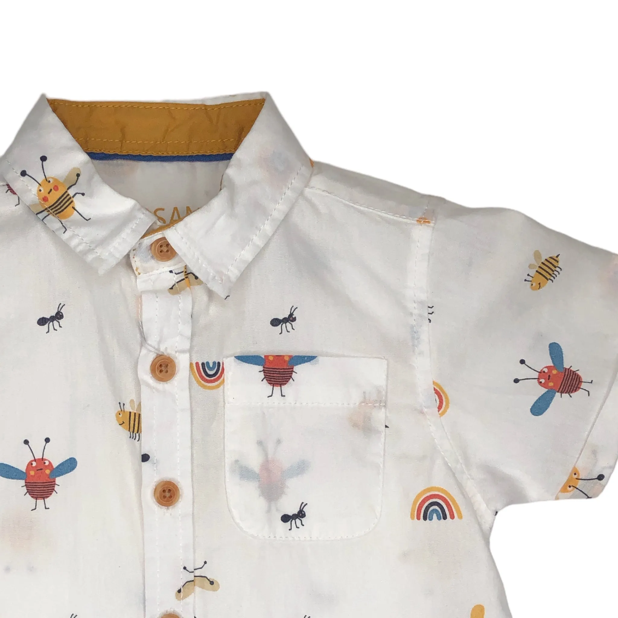 Camisa bichos para bebé niño Losan