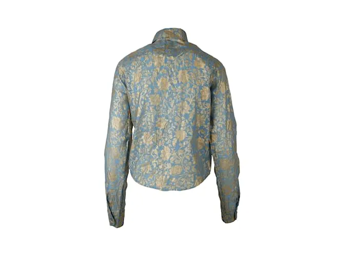 Camisa de algodón serigrafiada Just Cavalli Multicolor 