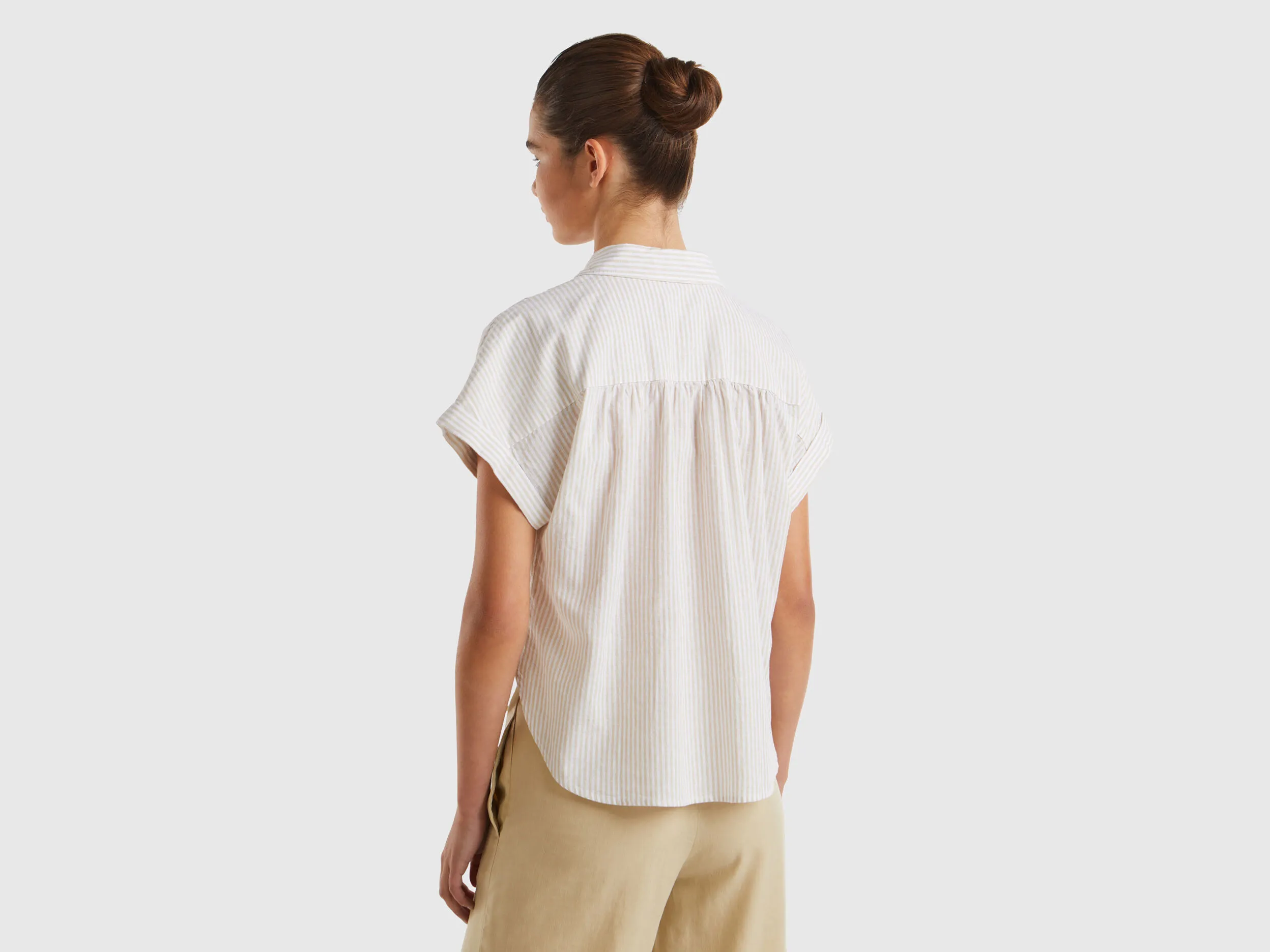 Camisa de rayas comfort fit