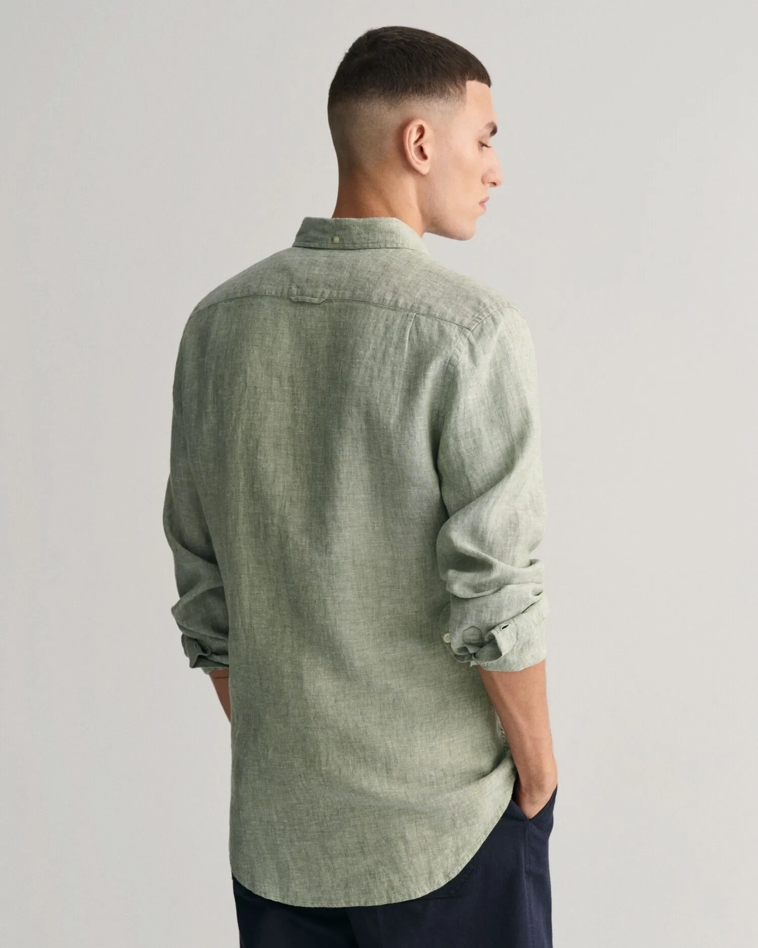 Camisa Slim Fit de lino