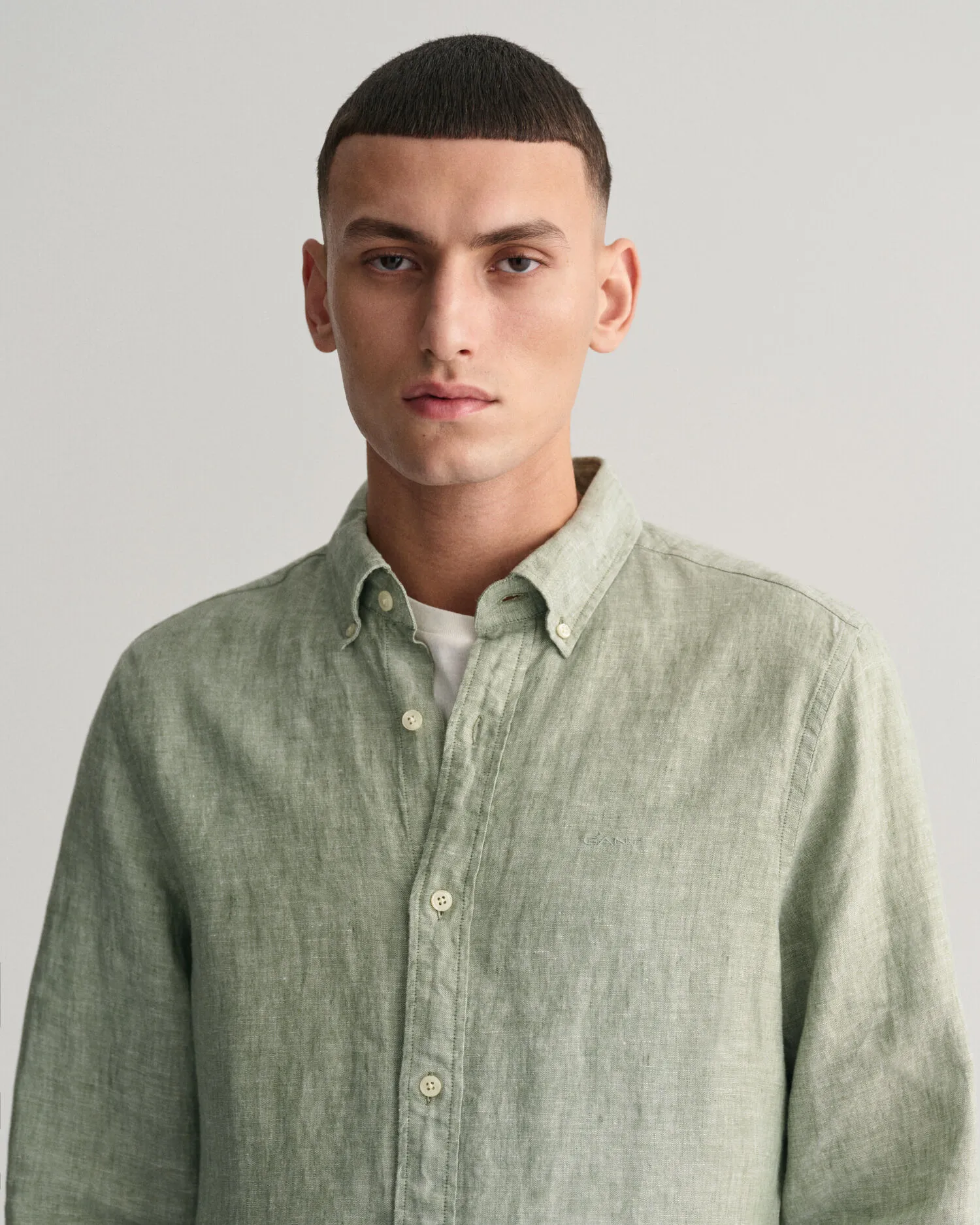 Camisa Slim Fit de lino