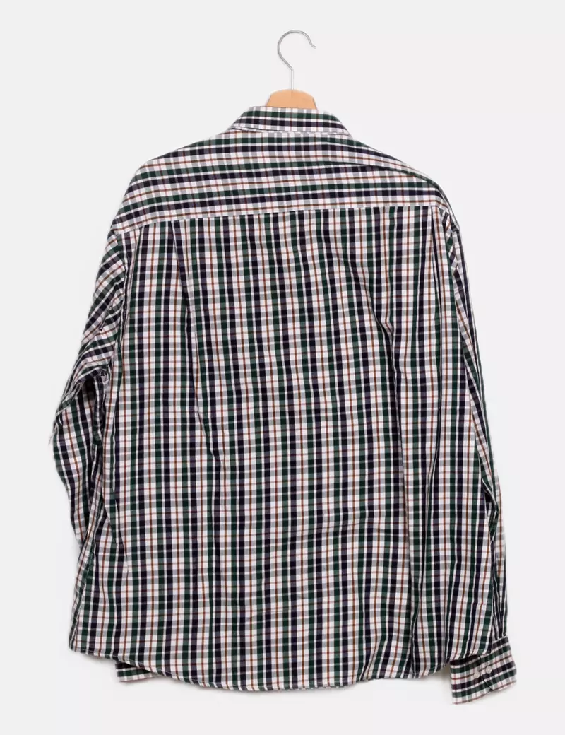 Camisas Camisa cuadros multicolor
