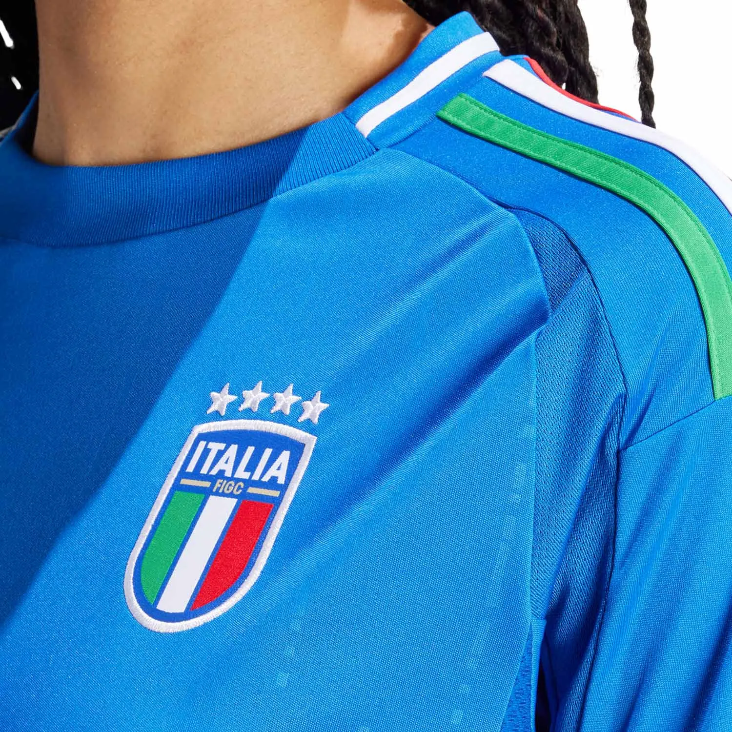 Camiseta adidas Italia mujer 2024