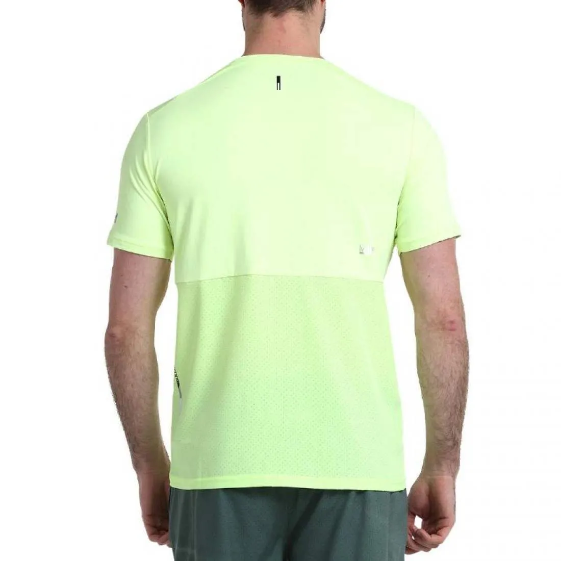 Camiseta Bullpadel Adive Amarillo Azufre Fluor | Bullpadel