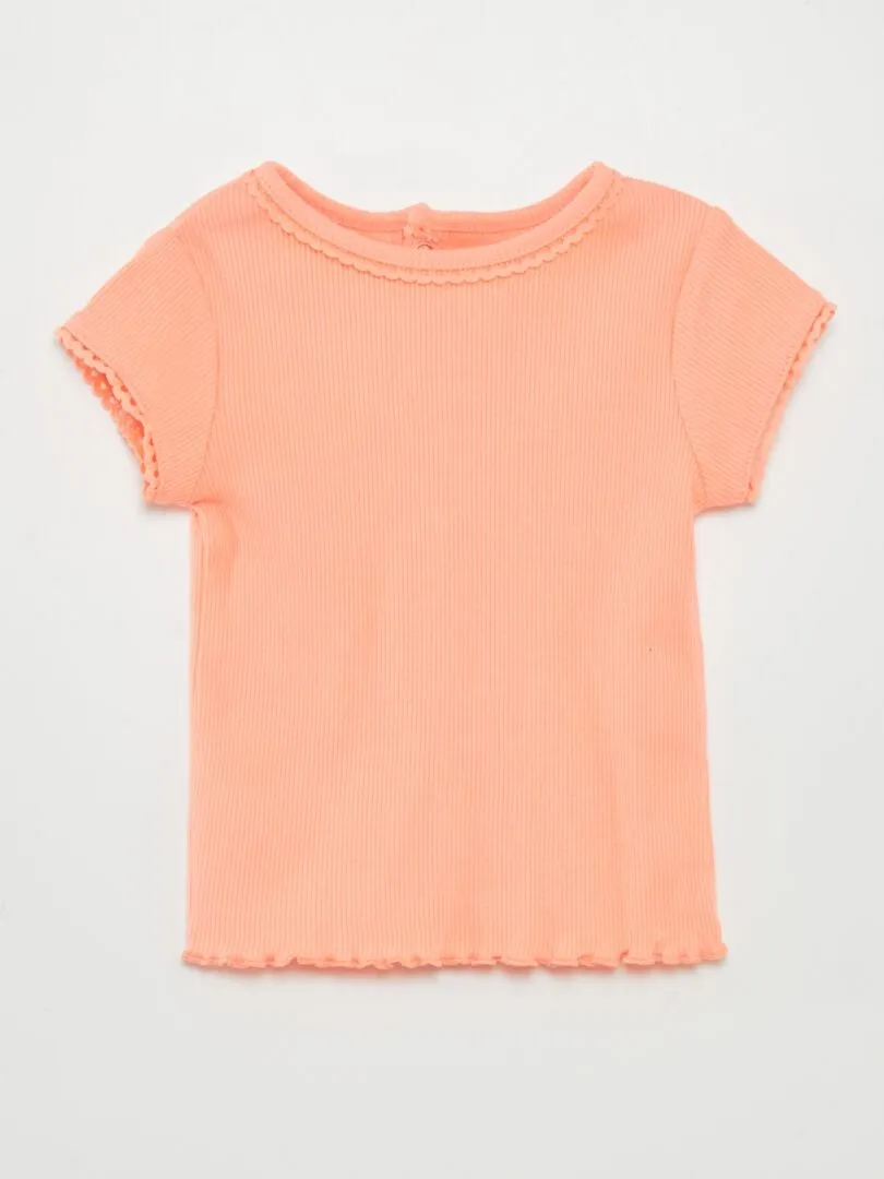 CAMISETA DE CANALé  NARANJA