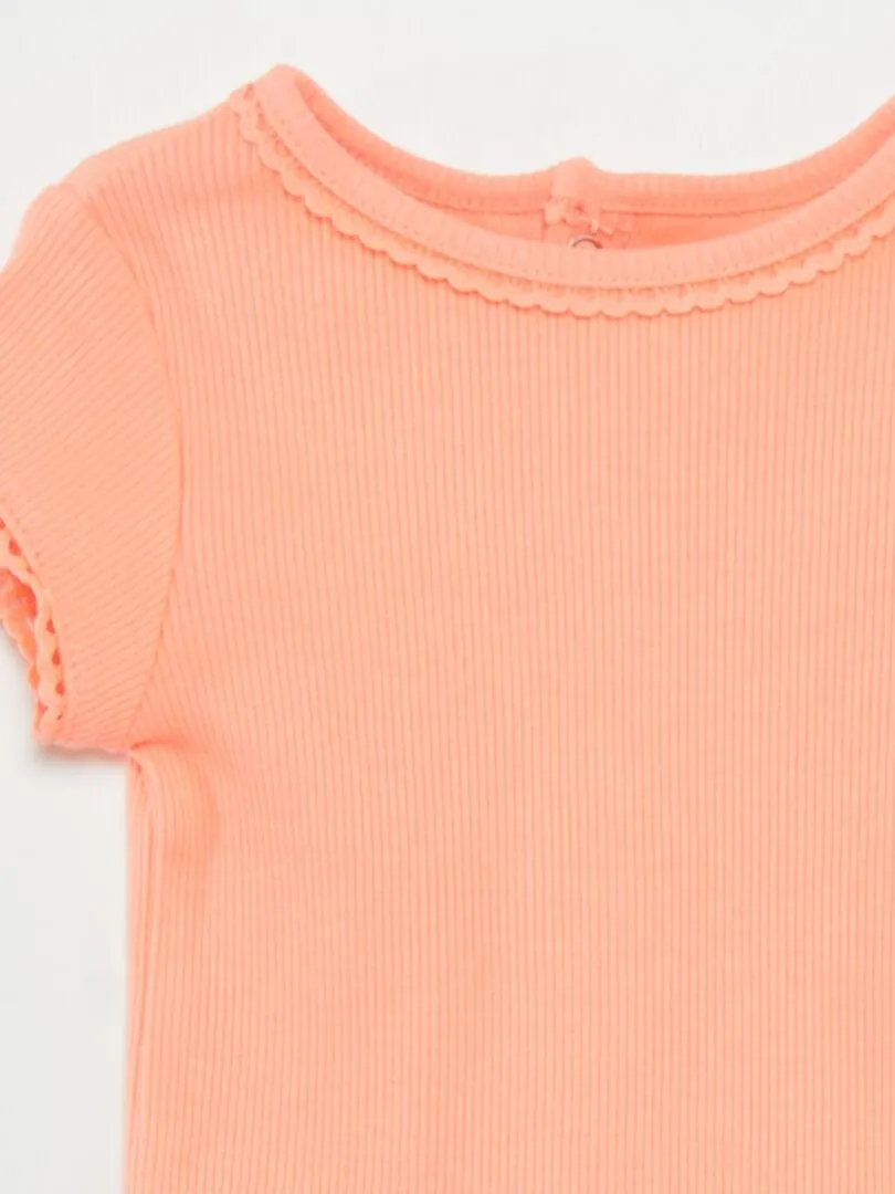 CAMISETA DE CANALé  NARANJA