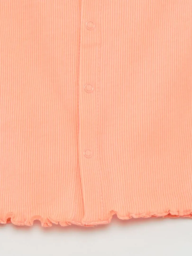 CAMISETA DE CANALé  NARANJA