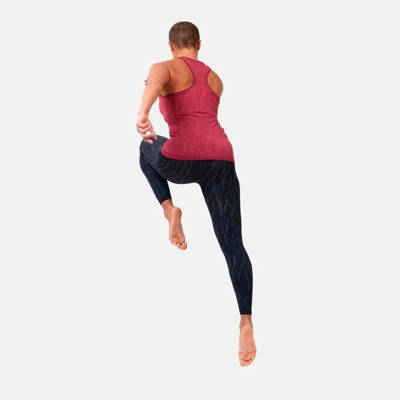 CAMISETA DE TIRANTES ODLO CREW NECK SINGLET BLACKCOMB LIGHT (FUDGE FRAMBUESA  SPACE DYE) MUJER