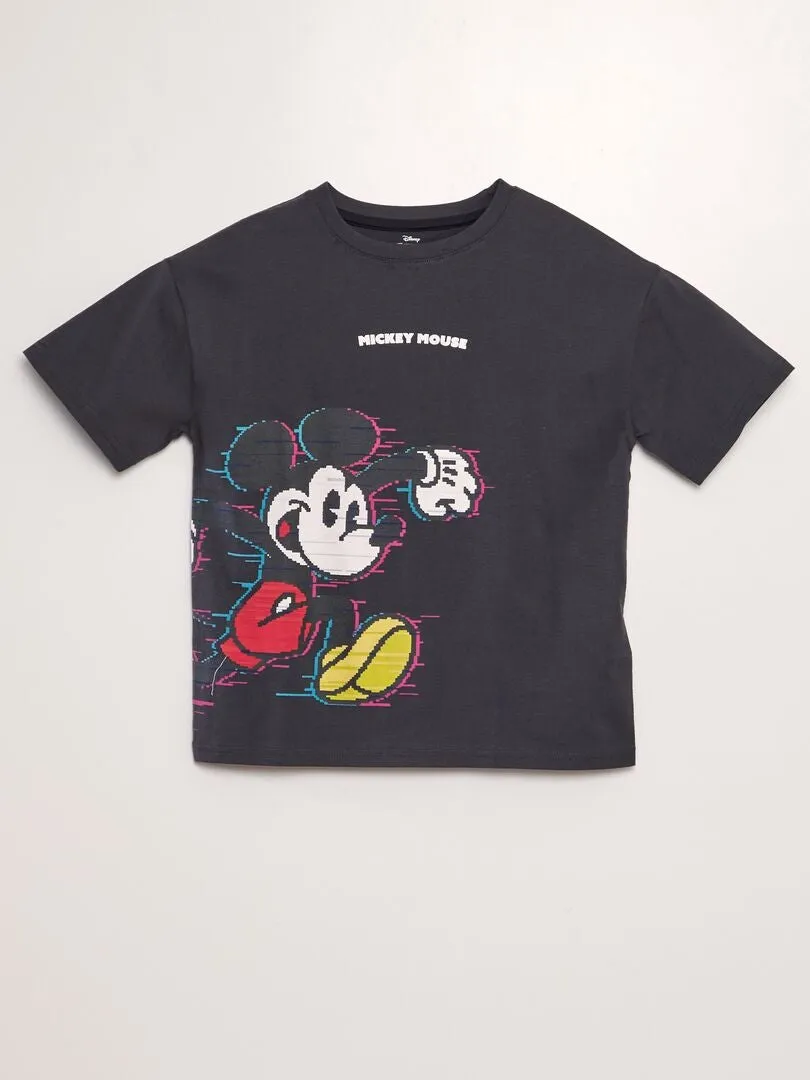 CAMISETA ESTAMPADA 'DISNEY'  GRIS