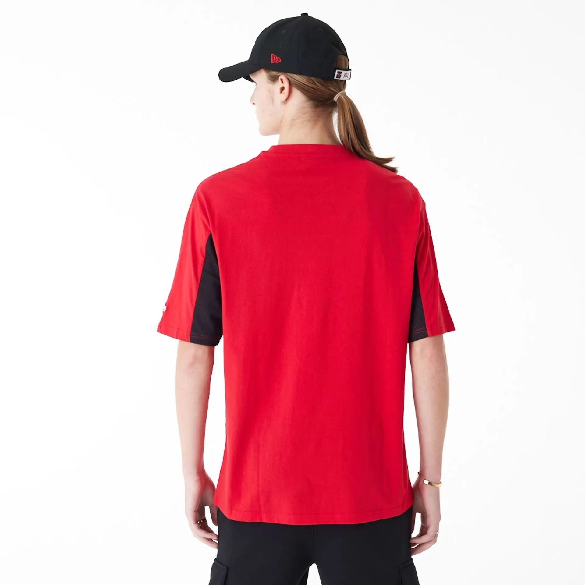 Camiseta Oversized Chicago Bulls NBA Mesh Panel