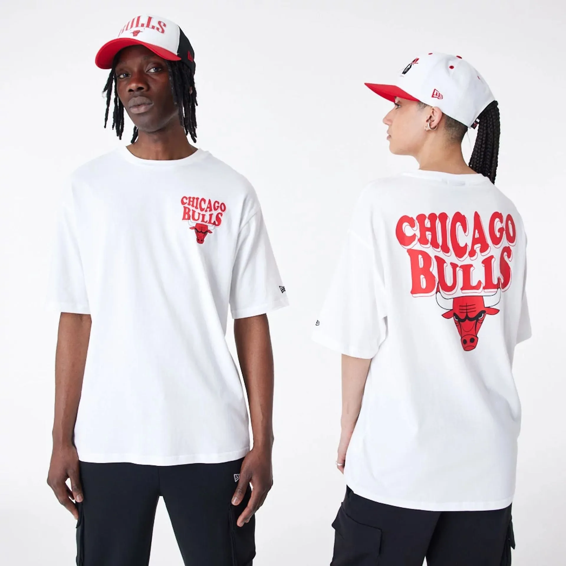Camiseta Oversized Chicago Bulls NBA Script