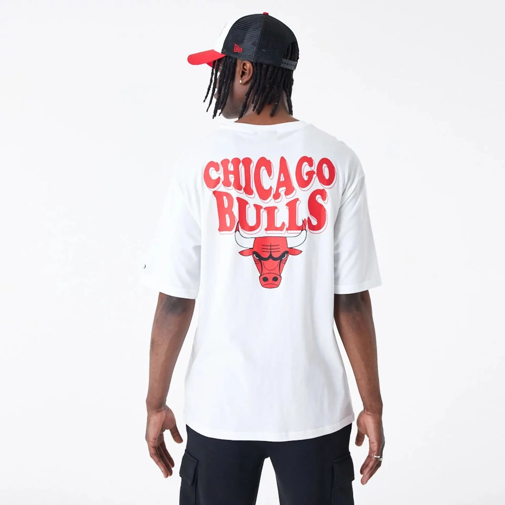 Camiseta Oversized Chicago Bulls NBA Script