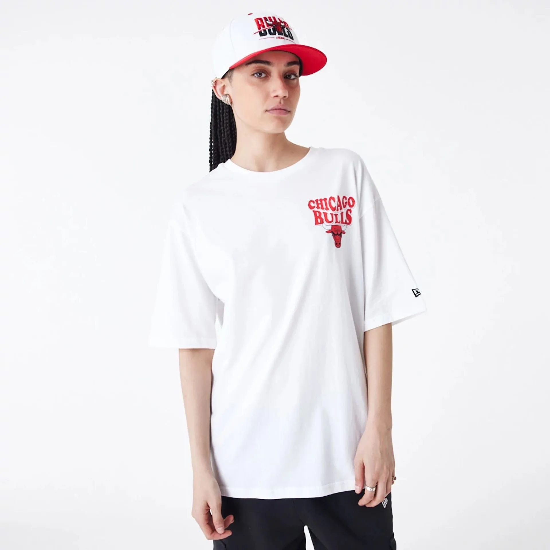 Camiseta Oversized Chicago Bulls NBA Script