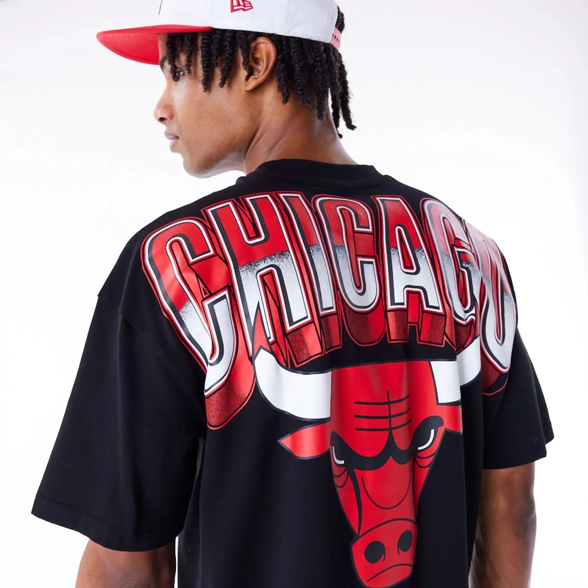 Camiseta Oversized Chicago Bulls NBA Tech