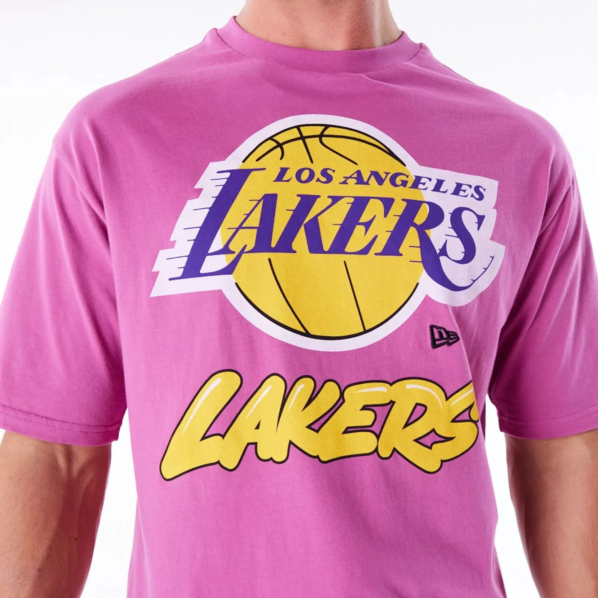 Camiseta Oversized LA Lakers NBA Wordmark