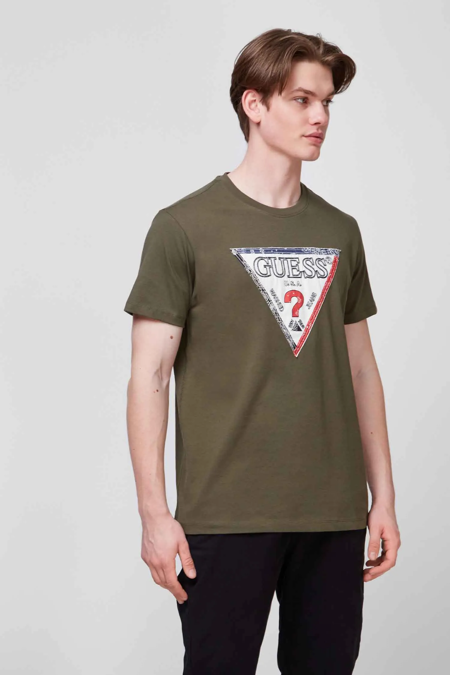 Camiseta para hombre de Guess Jeans – M1RI72K8FQ1