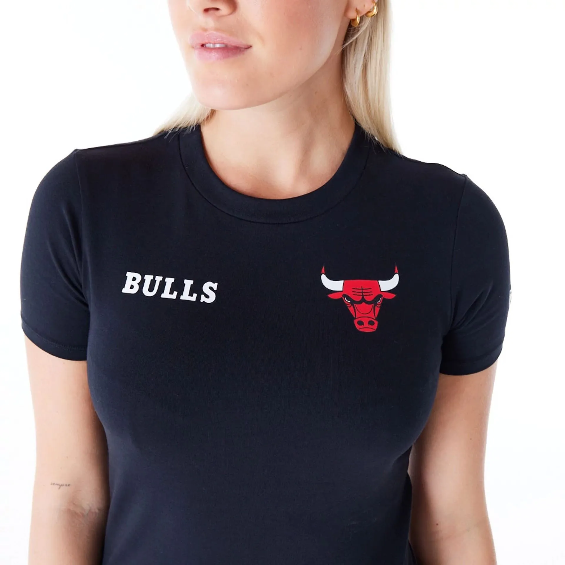 Camiseta Slim Chicago Bulls NBA Wordmark