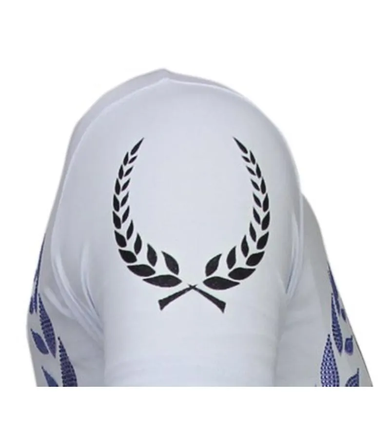 CAMISETAS  SKULL ORIGINALS  RHINESTONE CAMISETAS   BLANCO