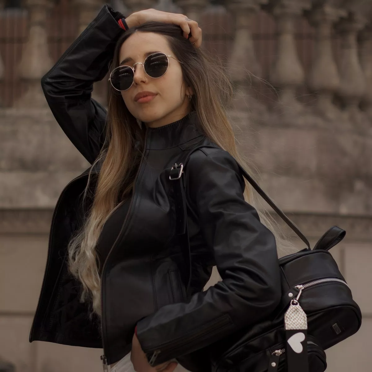 CAMPERA DE CUERO DE VACA DE MUJER, CUERO VACUNO 100%  128
