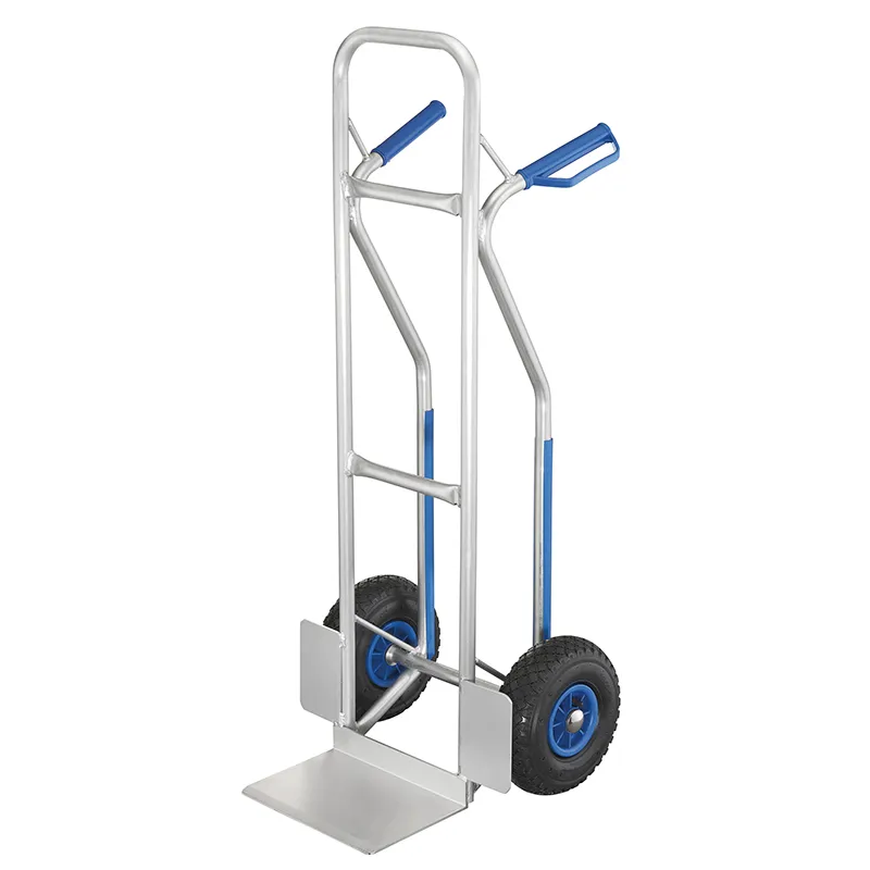 CARRETILLA EN ALUMINIO CON RUEDAS NEUMÁTICAS