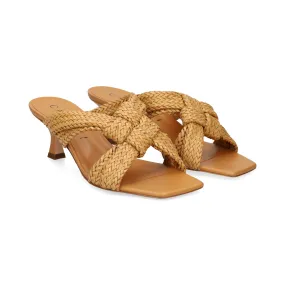 CASADEI Sandalias con tacón de Mujer 2804 NATUR