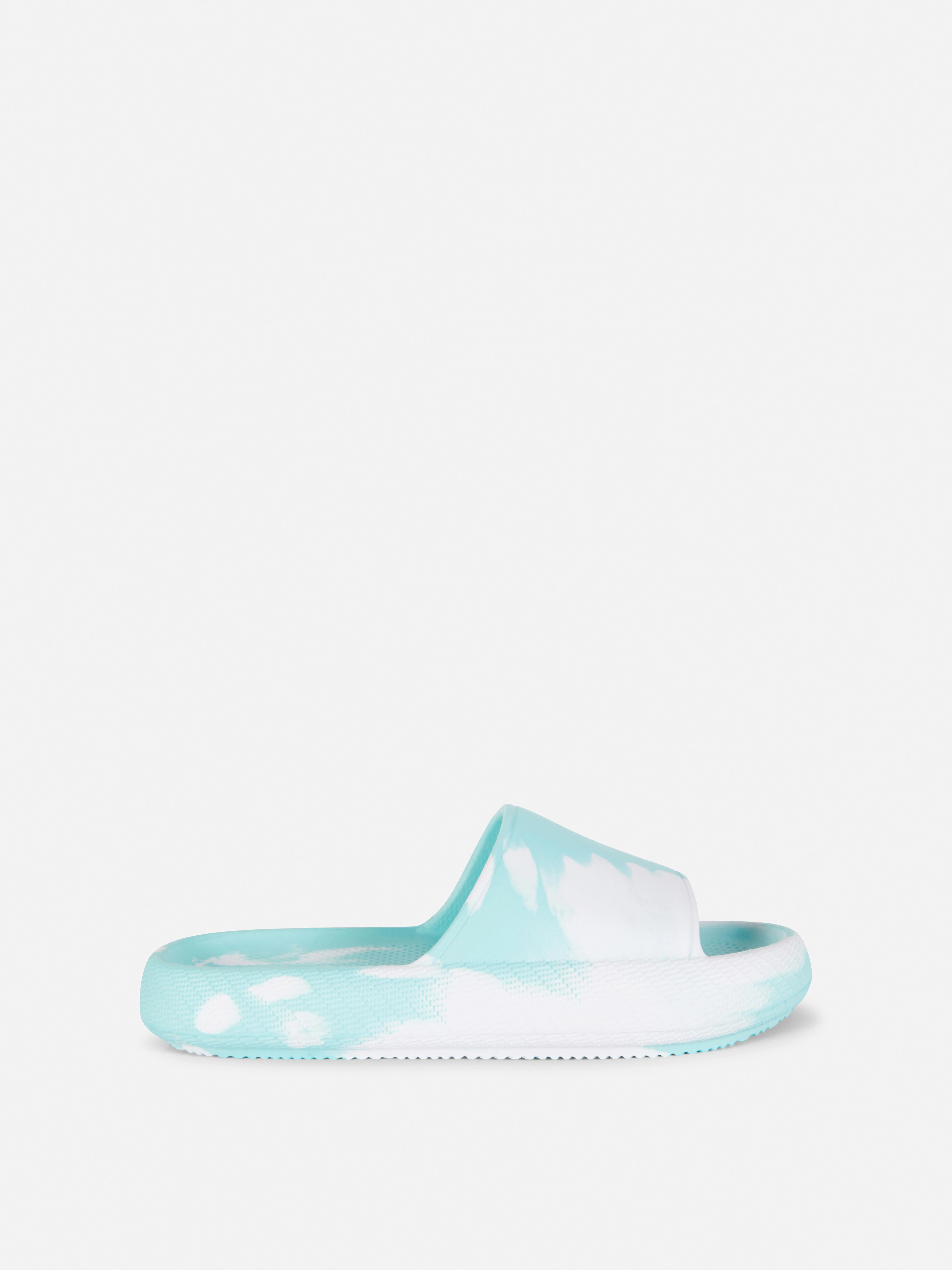 CHANCLAS DE PISCINA CON ESTAMPADO TIEDYE