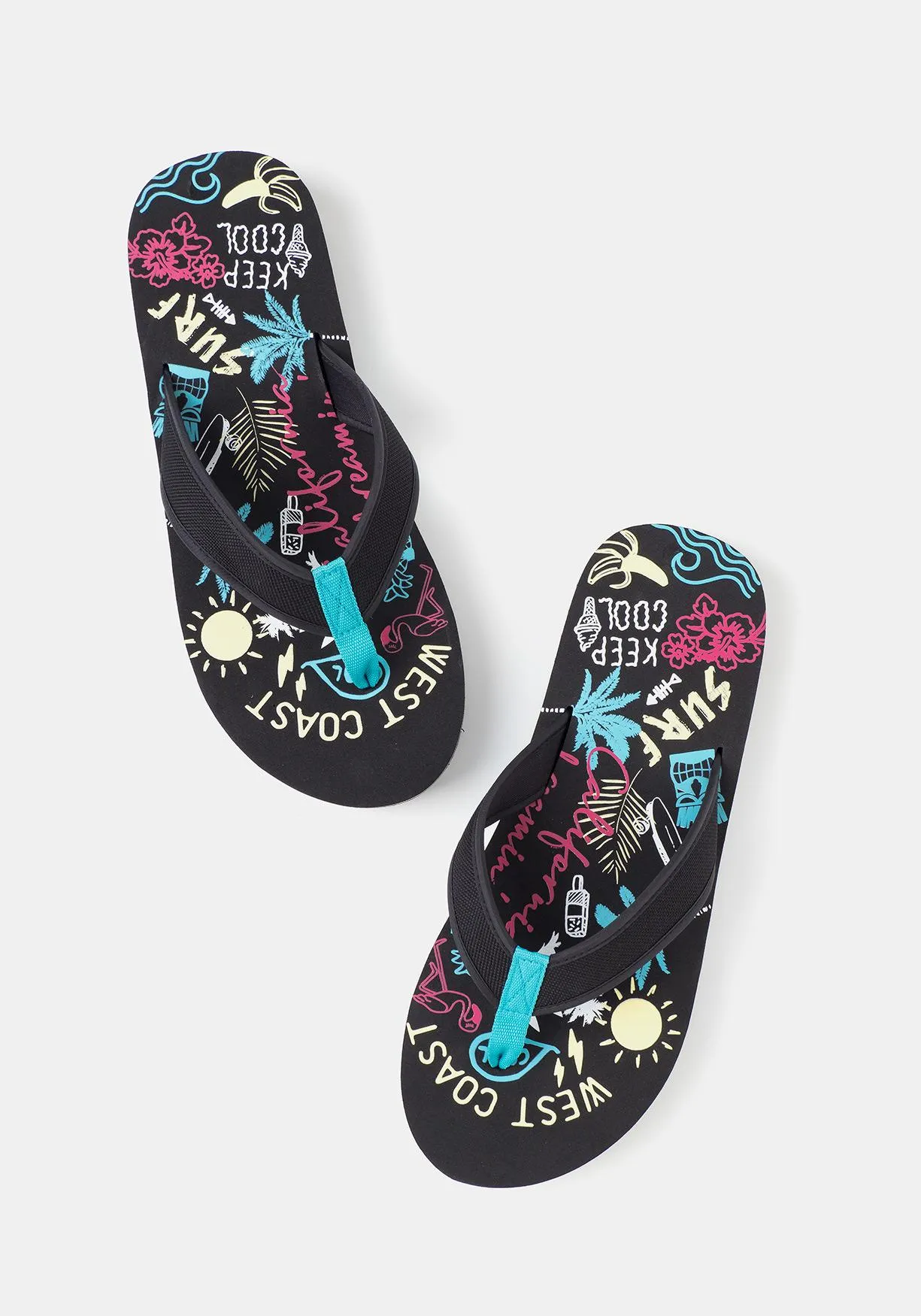 Chanclas estampadas de Hombre TEX