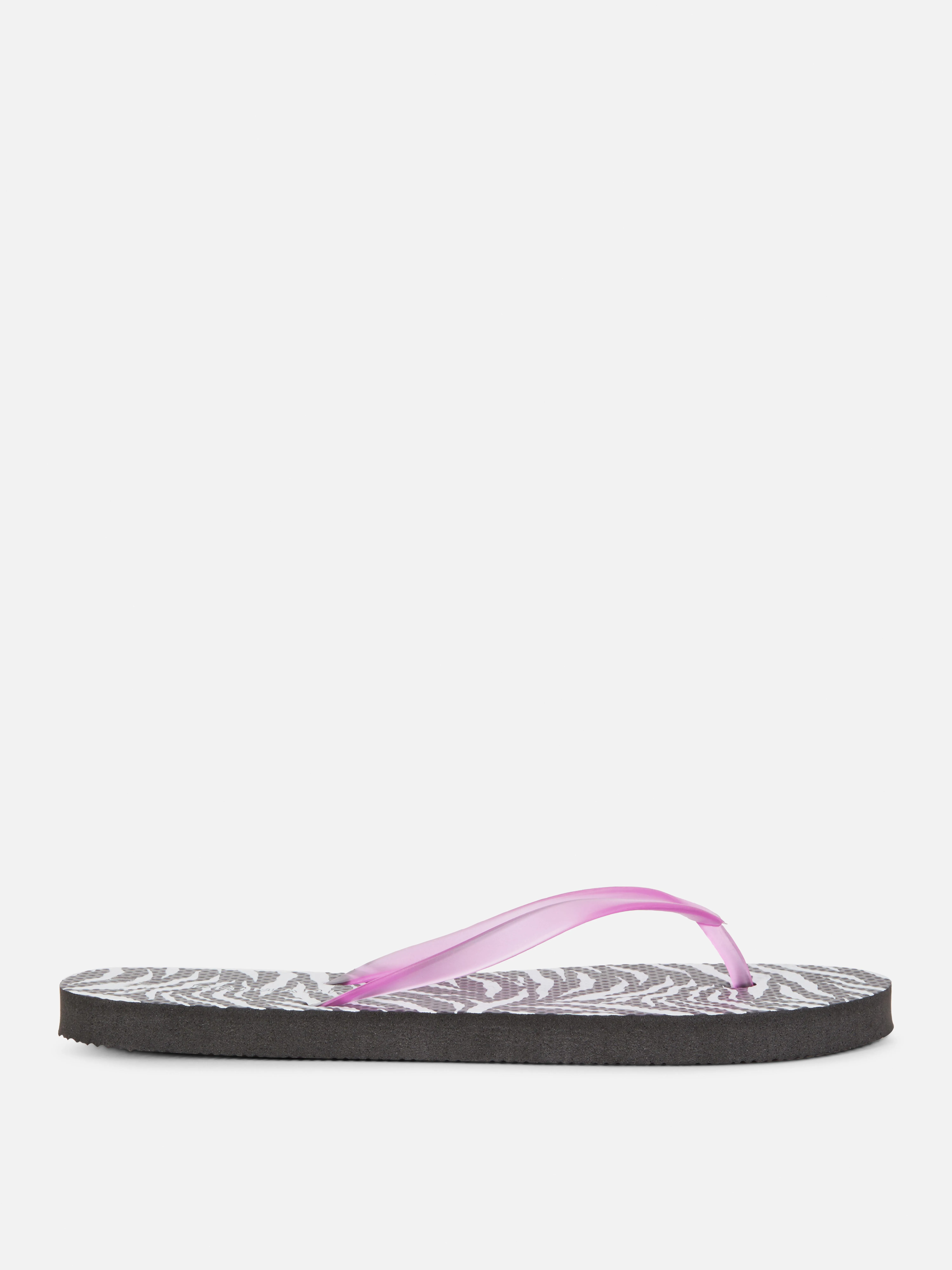Chanclas estampadas