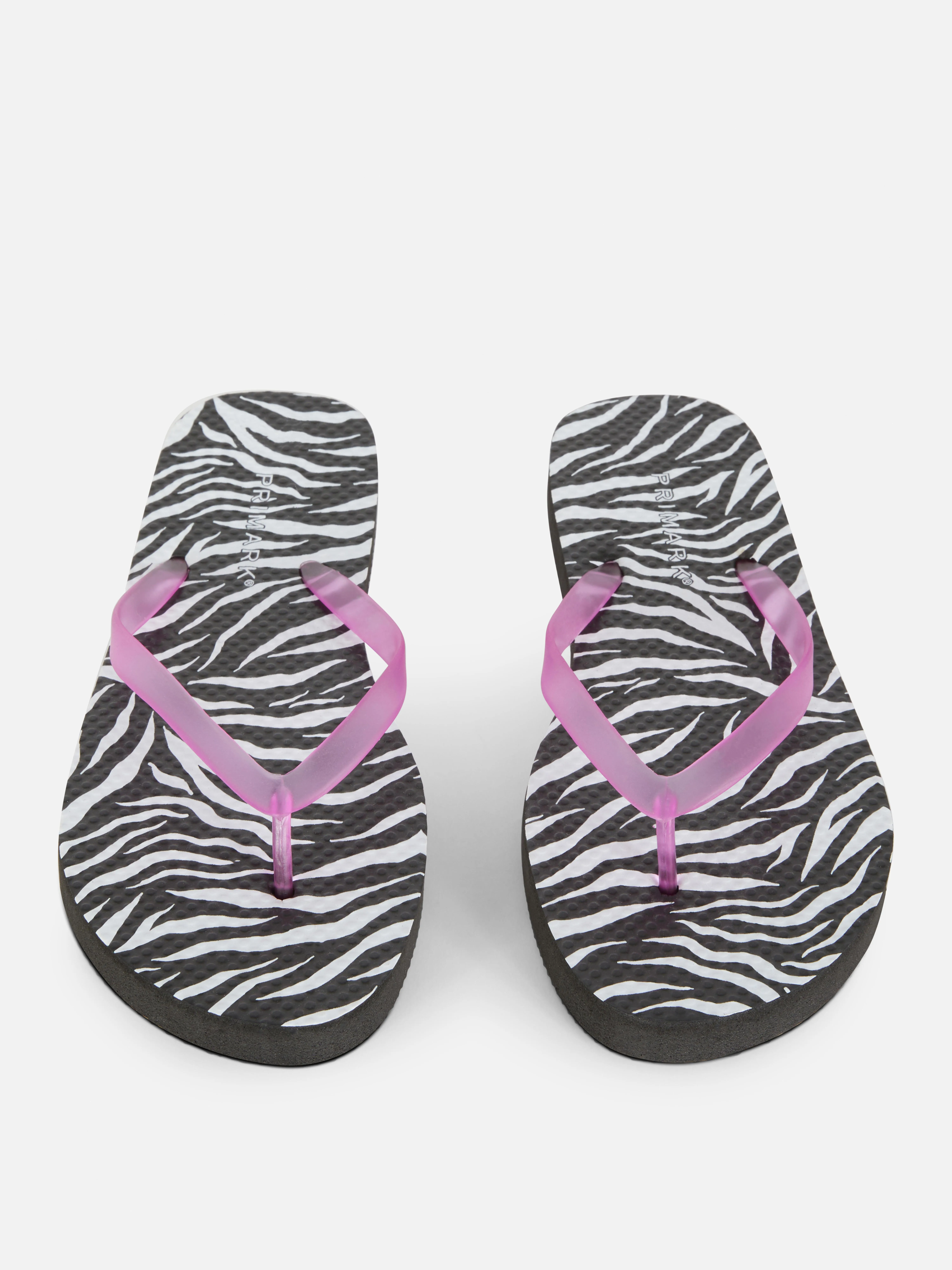 Chanclas estampadas