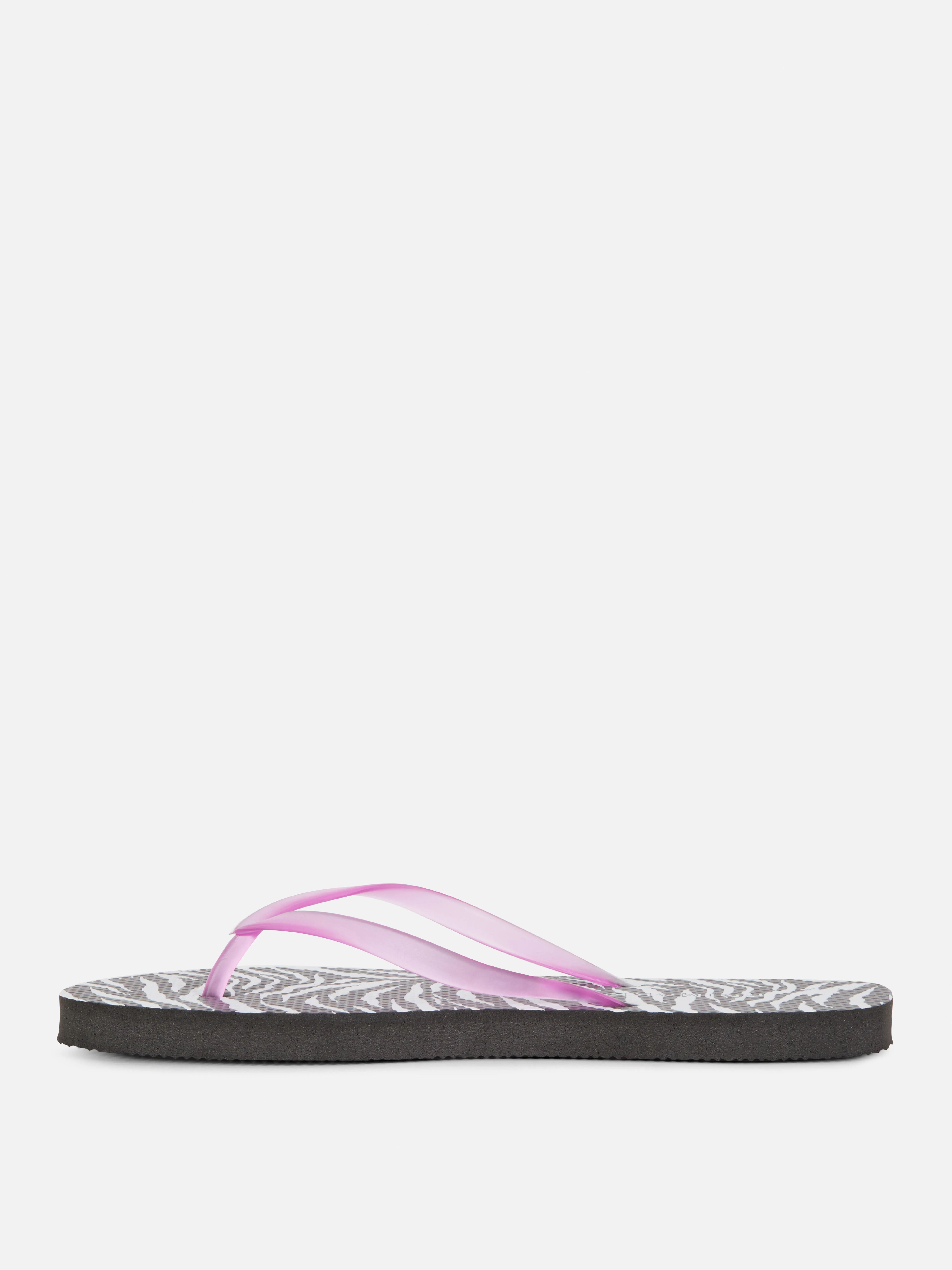 Chanclas estampadas