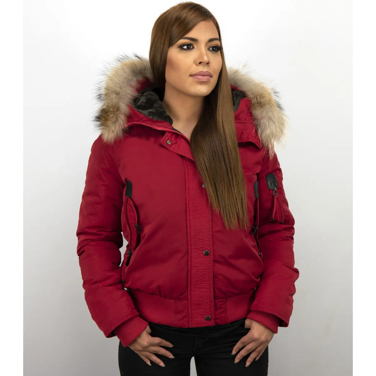 Chaqueta Corta De Invierno Para