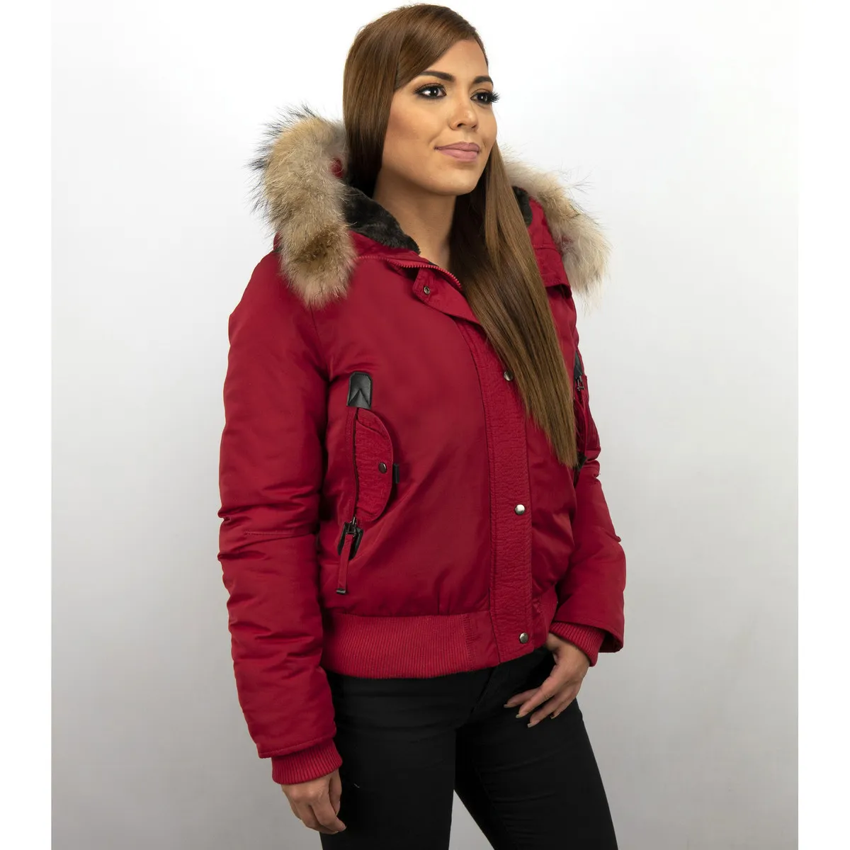 Chaqueta Corta De Invierno Para