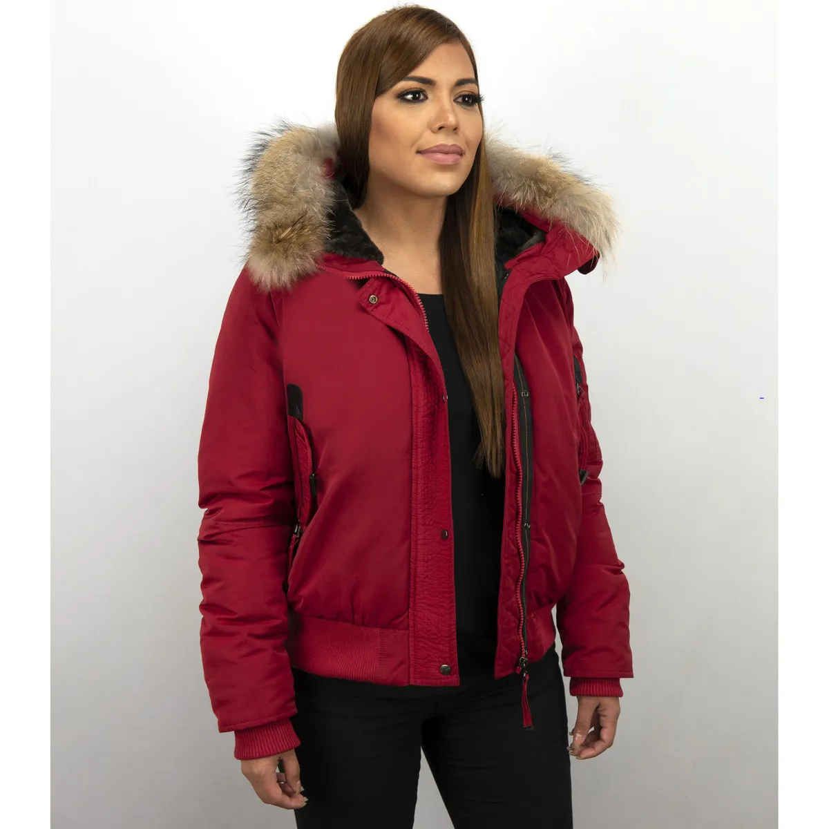 Chaqueta Corta De Invierno Para