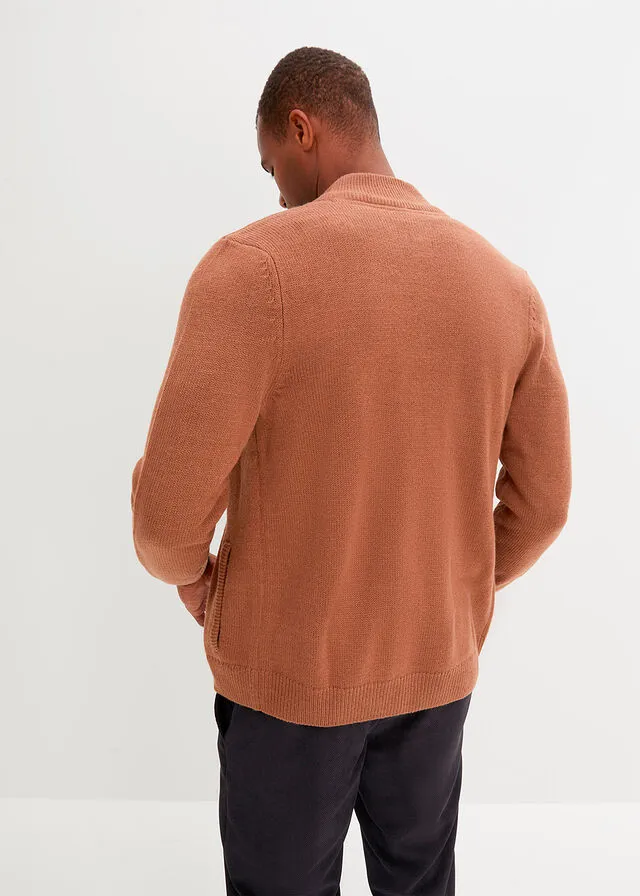 Chaqueta de punto Marrón castaño