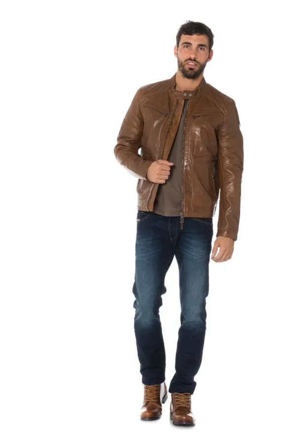 Chaqueta Hombre Redskins Leeron Mojito Cognac