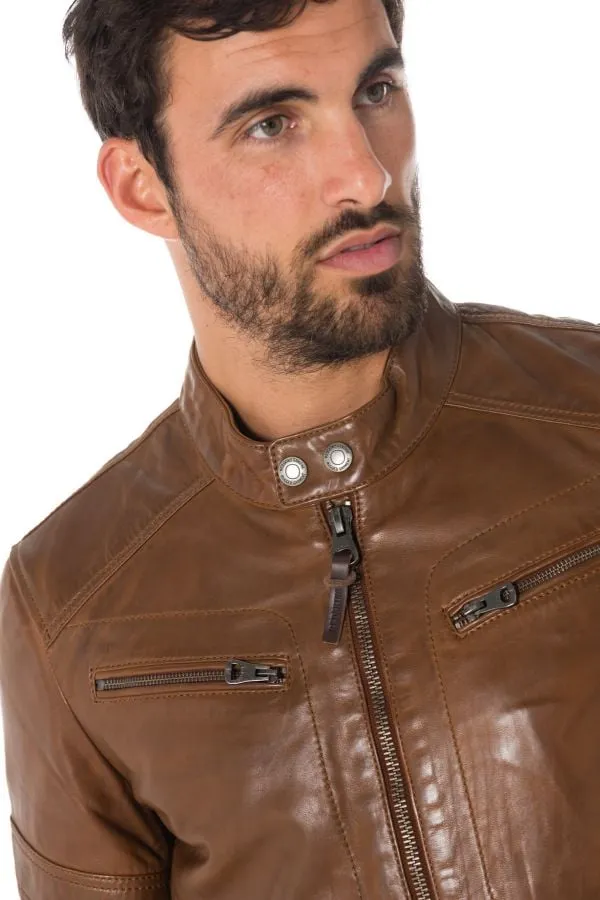 Chaqueta Hombre Redskins Leeron Mojito Cognac