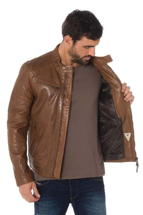 Chaqueta Hombre Redskins Leeron Mojito Cognac
