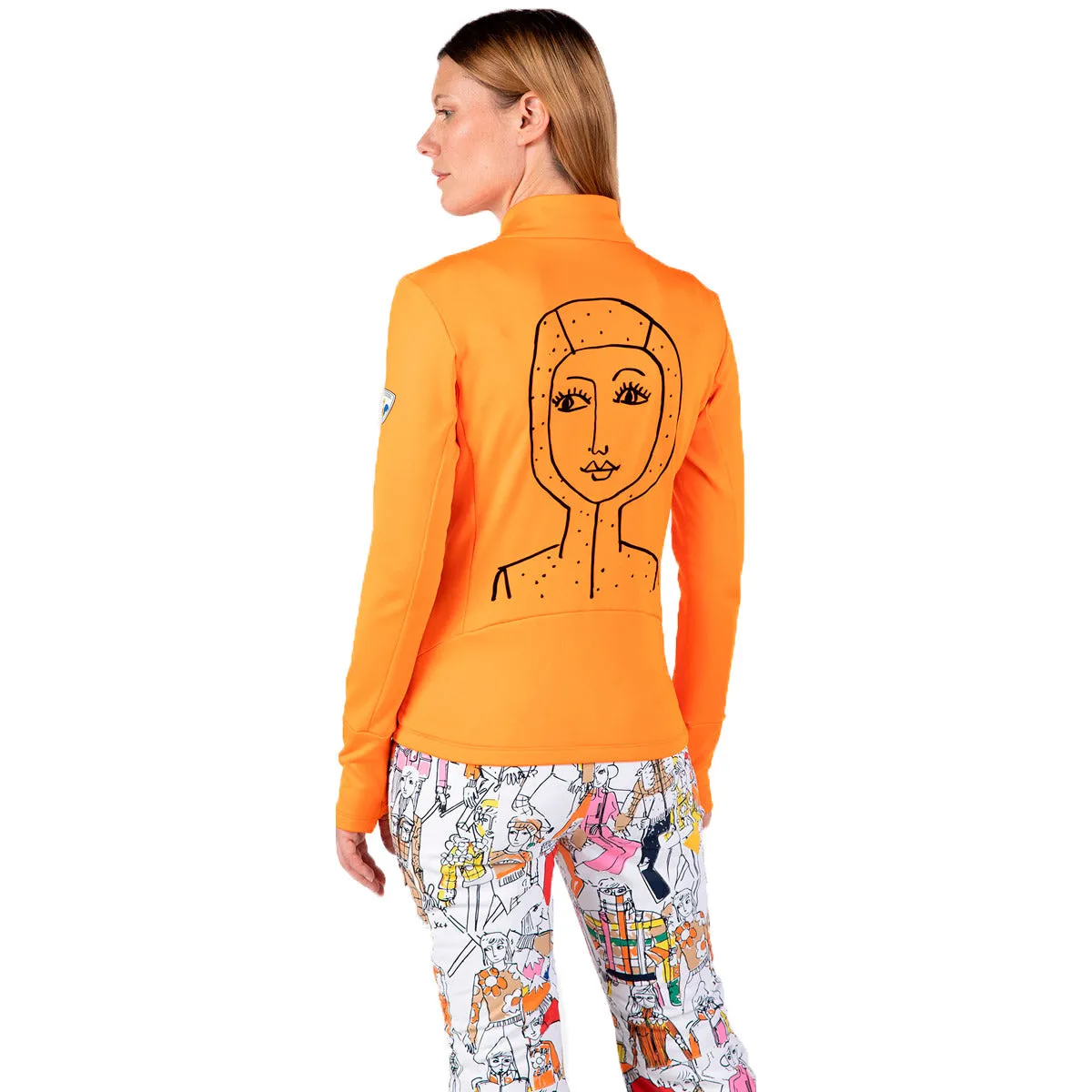 Chaqueta Mujer W Climi Jkt Rossignol Naranja