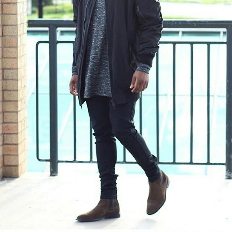 Chelsea Zapatos de Hombre, Botas de Invierno de Lujo