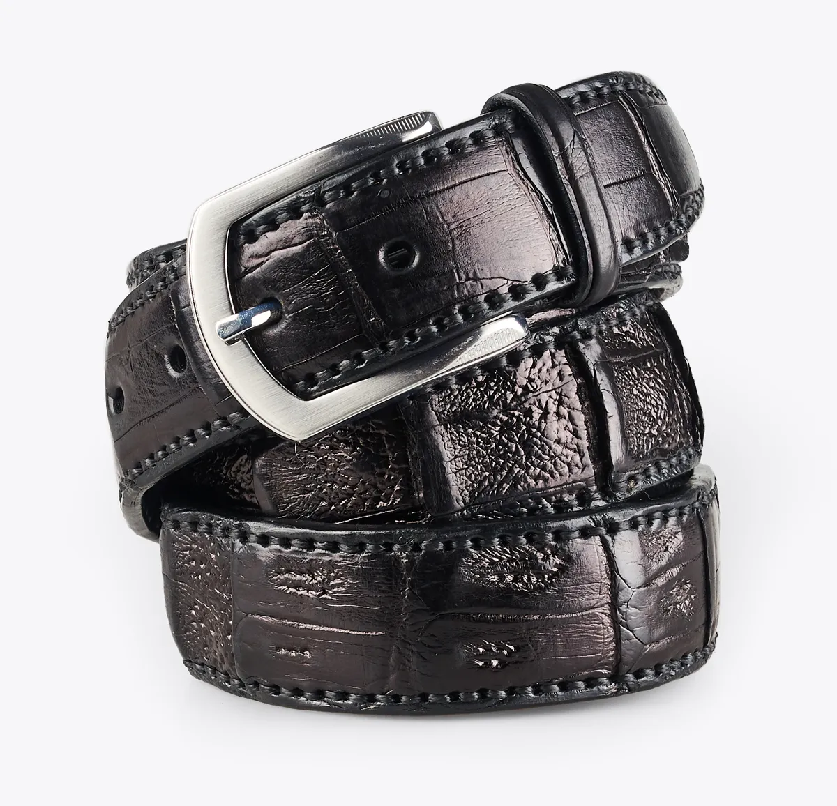 Cinturón Cocodrilo Negro