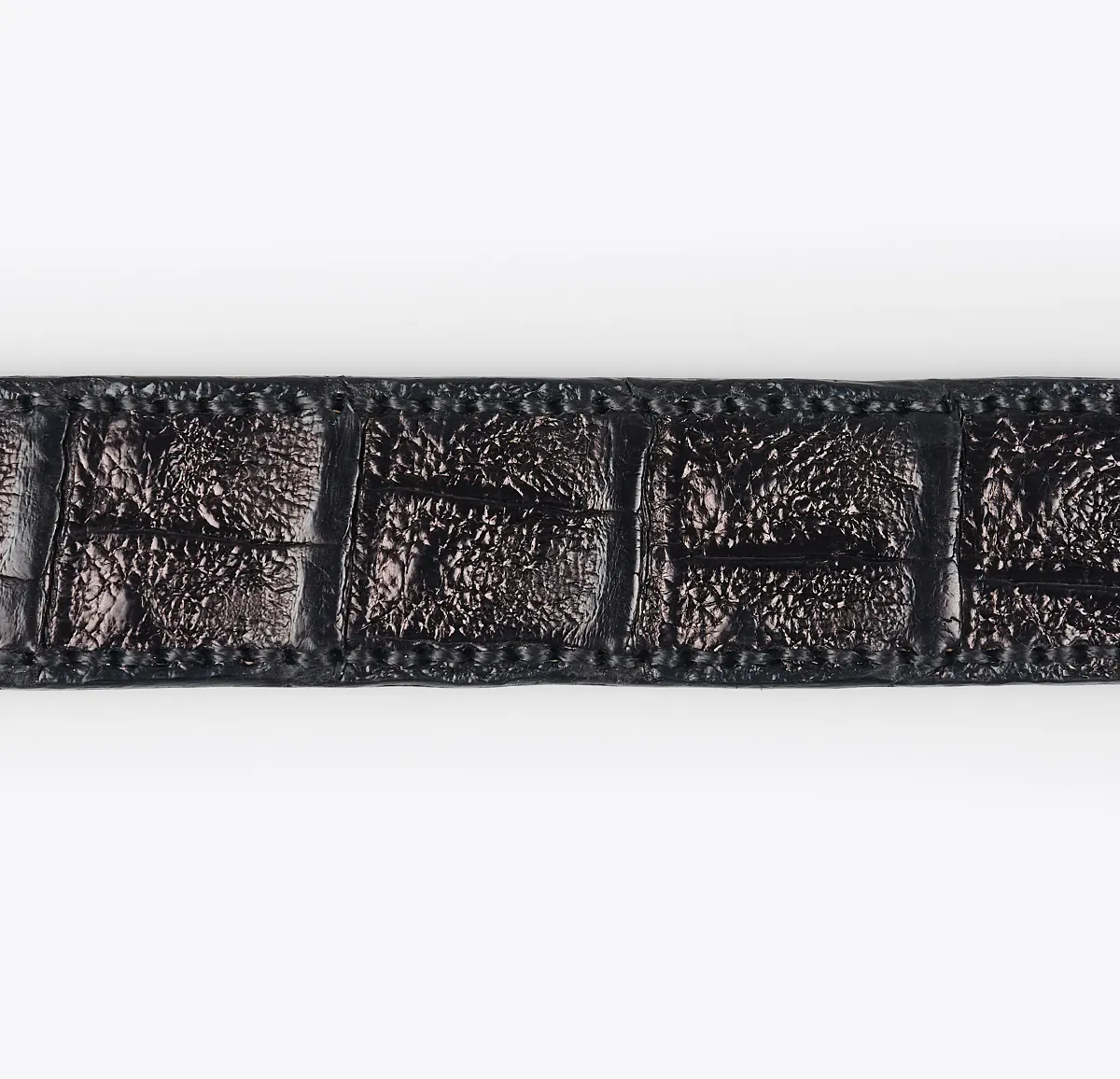 Cinturón Cocodrilo Negro