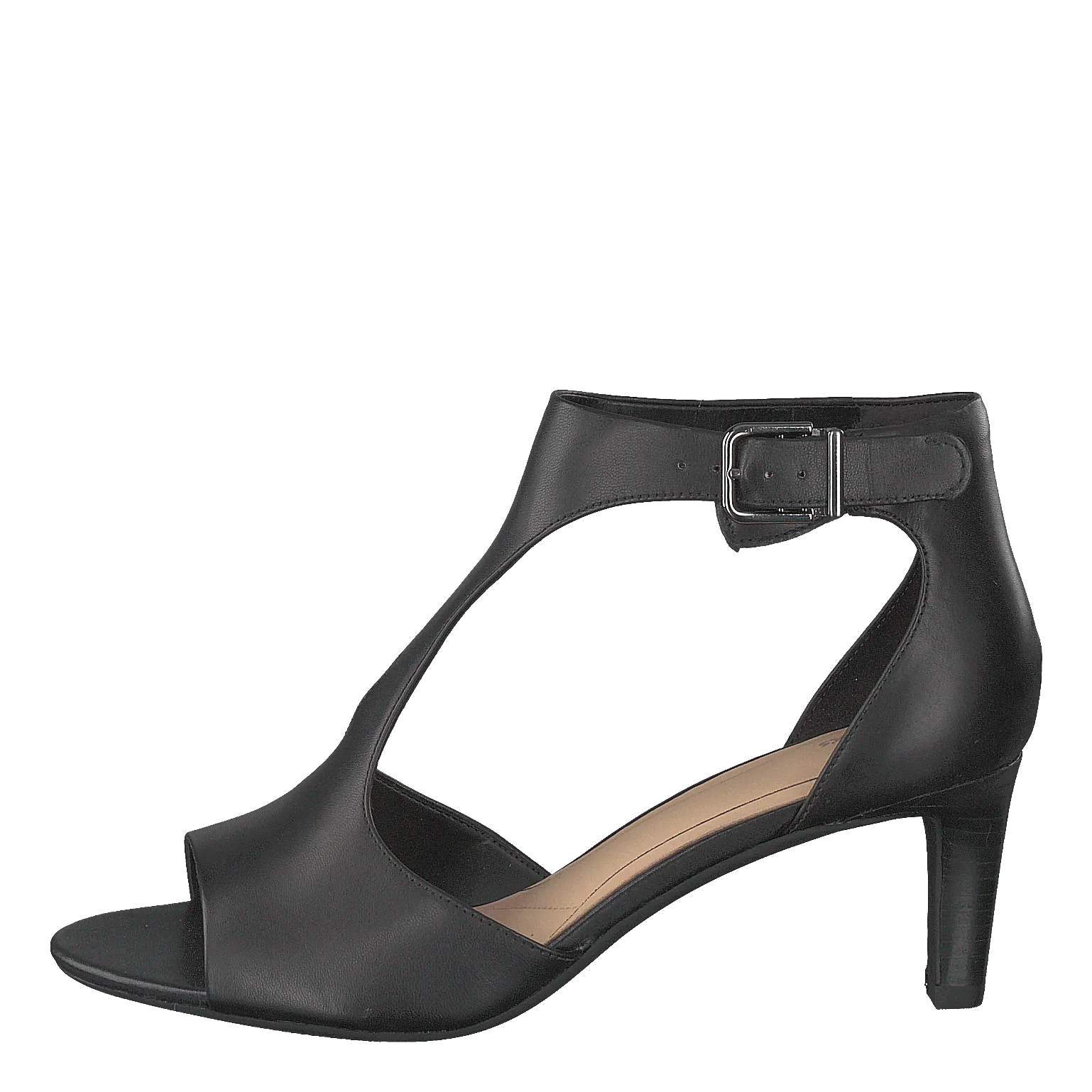 Clarks zapatos Laureti Star Black Leather