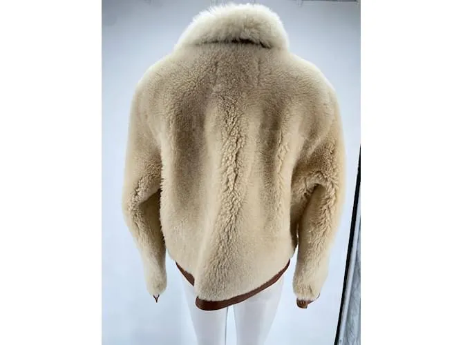 COACH Chaquetas T.Lana Internacional XL Blanco 