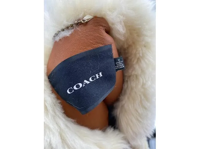 COACH Chaquetas T.Lana Internacional XL Blanco 