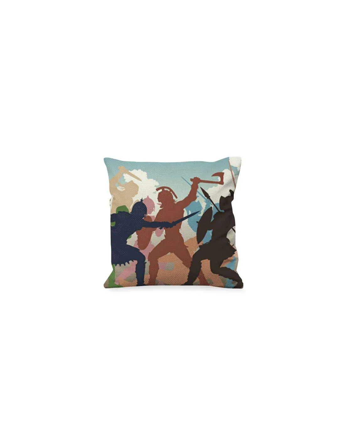 Cojín Lucha Gladiadores Romanos