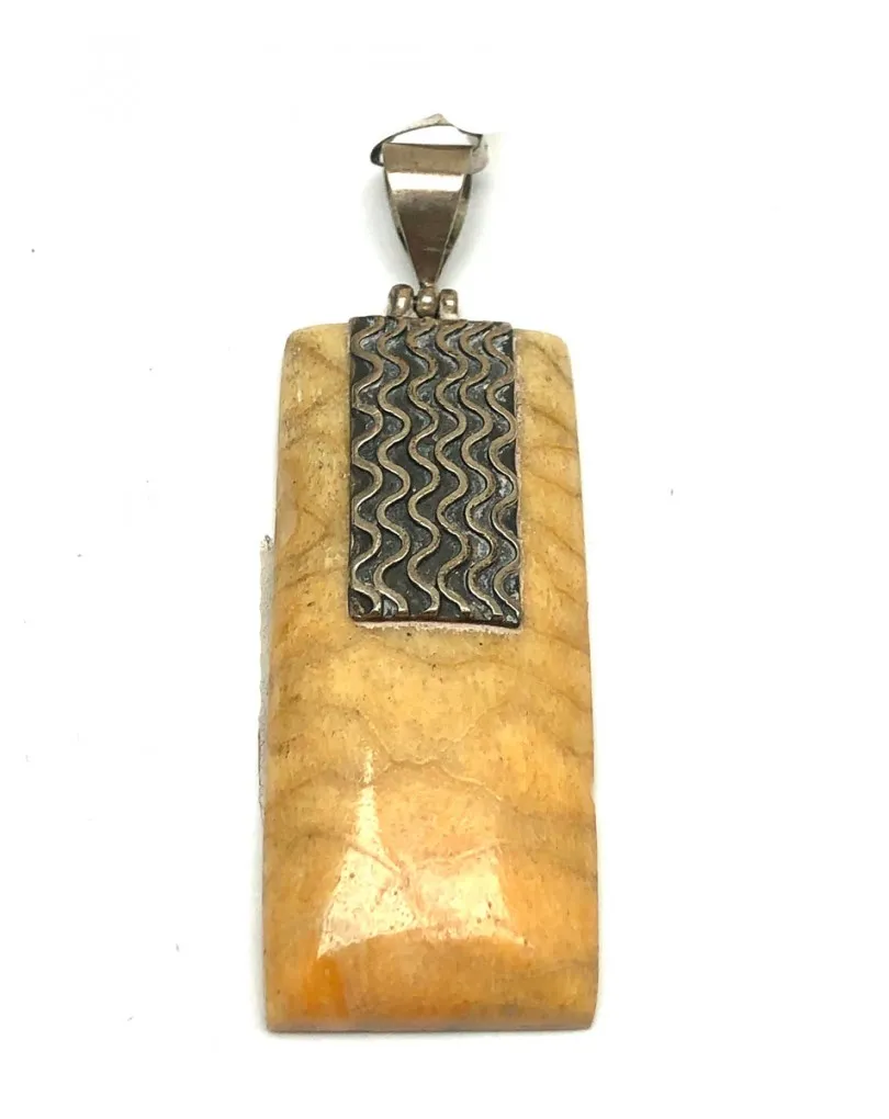 COLAGANTES DE PLATA MUJER RAIZ DE CORAL