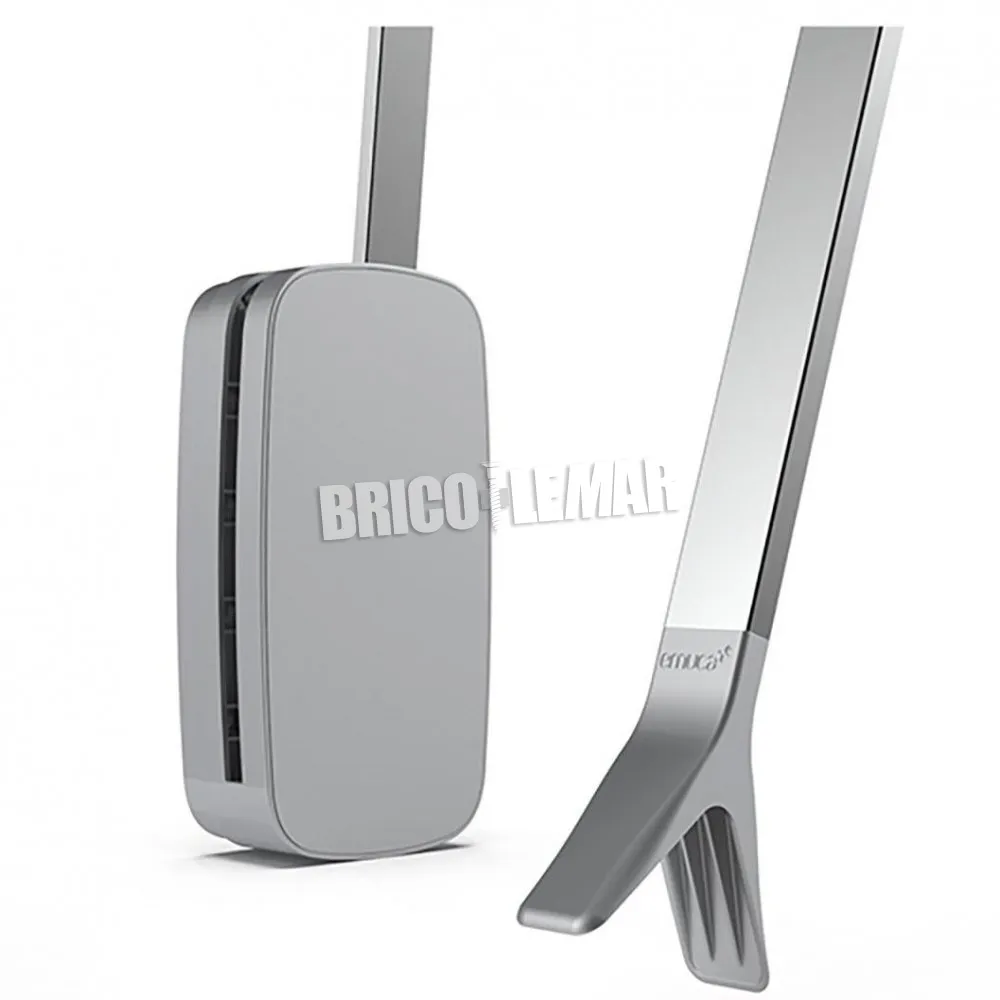 COLGADOR ABATIBLE PARA ARMARIO REGULABLE 600830MM HASTA 12 KG ACERO COLOR CROMADO EMUCA