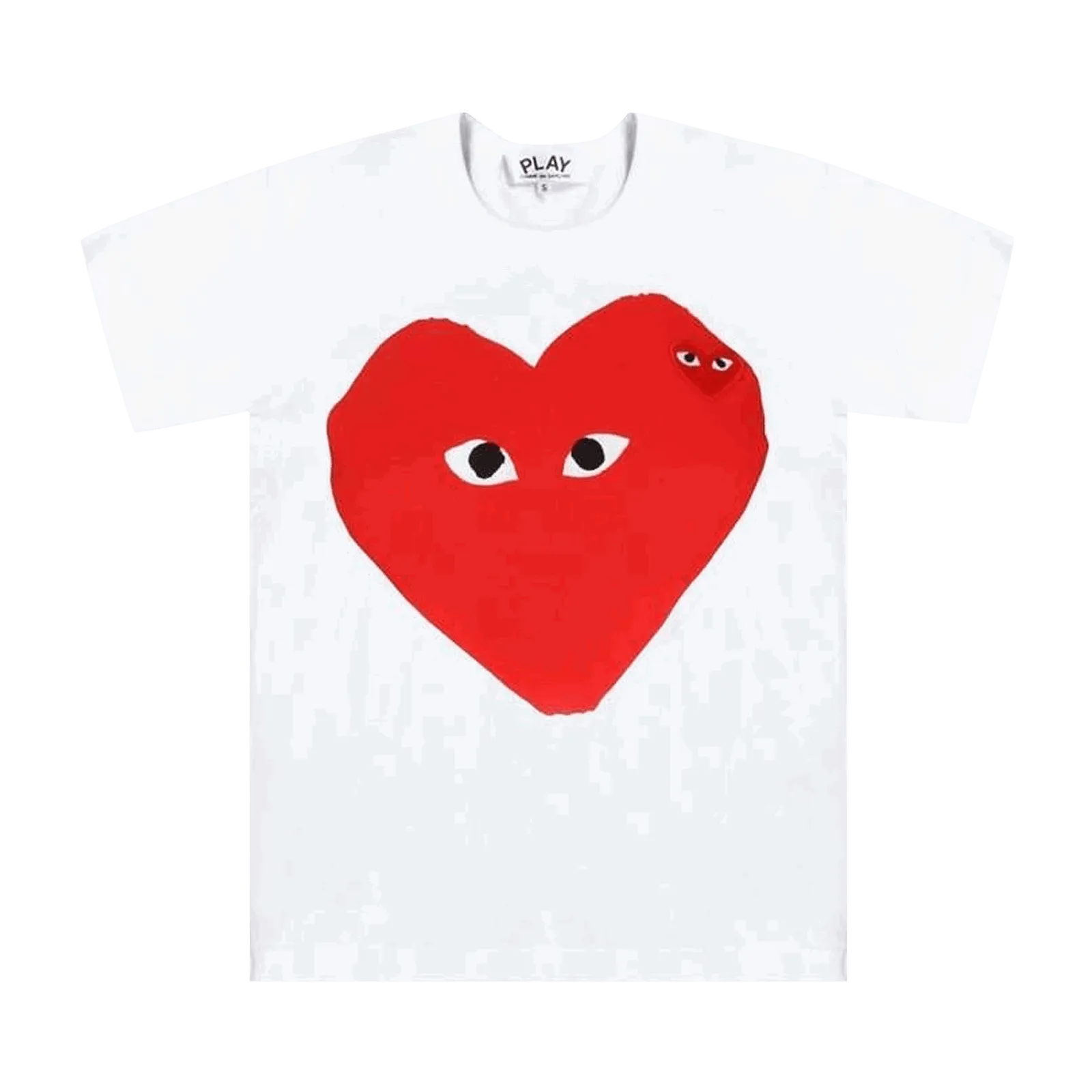 COMME DES GARçONS PLAY BIG HEART LOGO TSHIRT