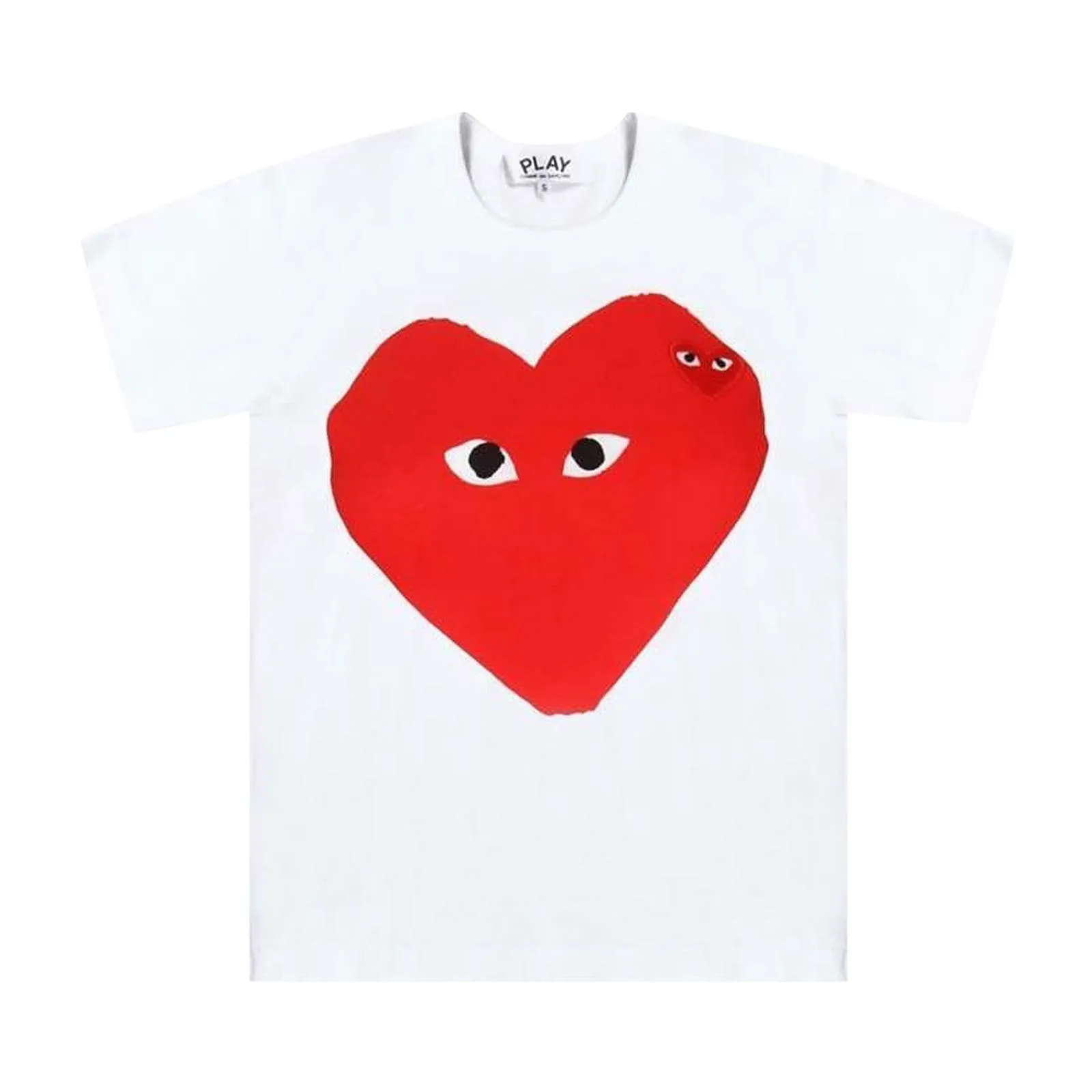 COMME DES GARçONS PLAY BIG HEART LOGO TSHIRT